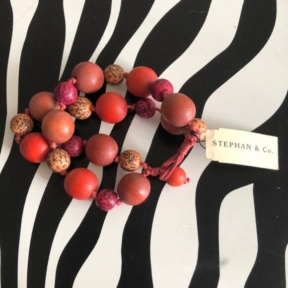 3 for $30 Stephan & Co. Two Layer Beaded Bracelet - Picture 1 of 5